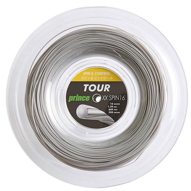 プリンス(Prince) TOUR XX SPIN ツアー XX スピン 1.25mm／1.30mm 200Mロール 硬式テニス ポリエステルガット 7JJ025／7JJ026(22y3m) | Prince | 03