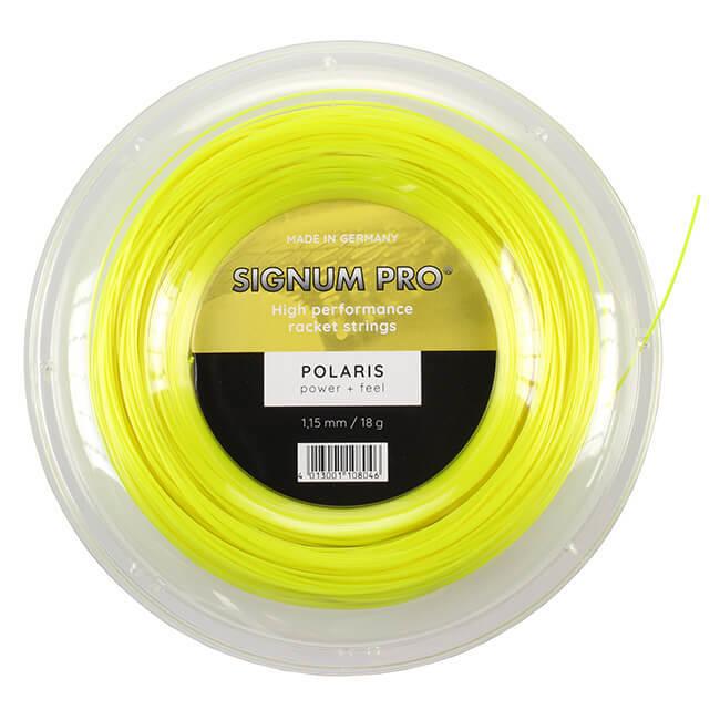 シグナムプロ(SignumPro) POLARIS ポラリス (1.15mm／1.20mm／1.25mm／1.30mm) 200Mロール 硬式テニス ポリエステルガット (21y4m) | 