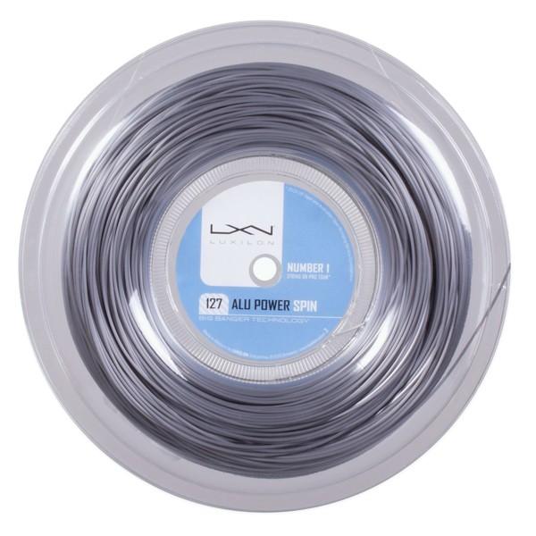 ルキシロン ビッグバンガー アルパワー スピン(1.27mm) 220Mロール 硬式テニス ポリエステル ガット( Luxilon BB ALU Power Spin 1.27 String Reel 220m)WRZ9932 | 