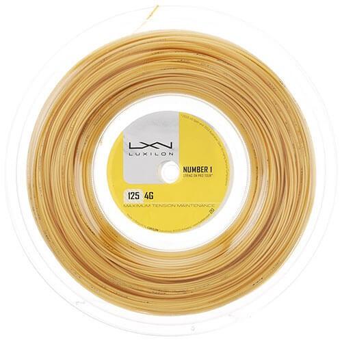 ルキシロン 4G(1.25mm／1.30mm) 200Mロール WRZ990141／WRZ990142硬式テニス ポリエステル ガット(Luxilon 4G 200m String Reel)(16y7m) | 