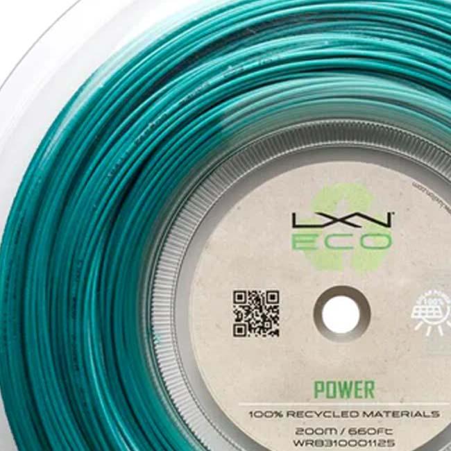 ルキシロン(Luxilon) ECO POWER 125 エコ パワー125 (1.25mm) 200Mロール 硬式テニス ポリエステルガット WR8310001125-ティール(24y4m) |  | 01