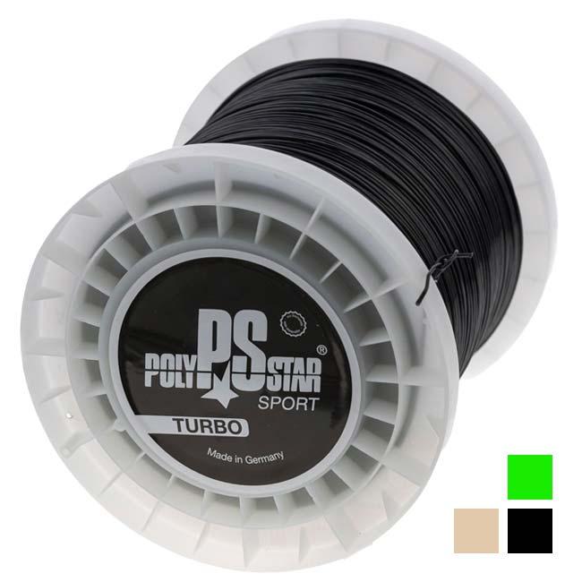 樽巻き  ポリスター(PolyStar) TURBO ターボ (1.25／1.30／1.35mm) 400Mロール 硬式テニスガット ポリエステルガット | 