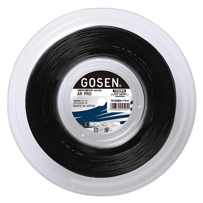 在庫処分特価 ゴーセン(GOSEN) ウミシマ AKプロ 16(1.31mm)／17(1.22mm)(AK PRO 16／17) 240Mロール 硬式テニスガット 海島型モノフィラメントTS7062 |  | 01