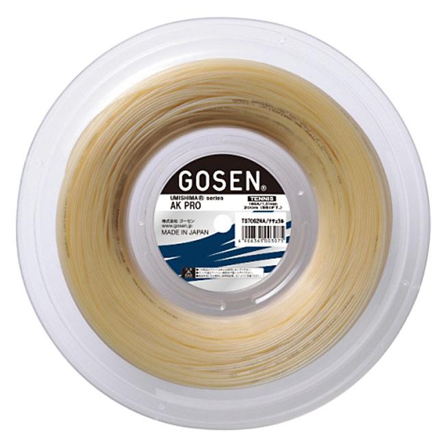 在庫処分特価 ゴーセン(GOSEN) ウミシマ AKプロ 16(1.31mm)／17(1.22mm)(AK PRO 16／17) 240Mロール 硬式テニスガット 海島型モノフィラメントTS7062 |  | 02