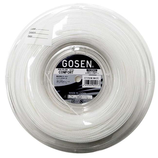 ゴーセン(Gosen) POLYLON COMFORT ポリロンコンフォート 16(1.30mm) 220Mロール 硬式テニス ポリエステルガット 国内正規品 ET1702(24y12m) | GOSEN | 02