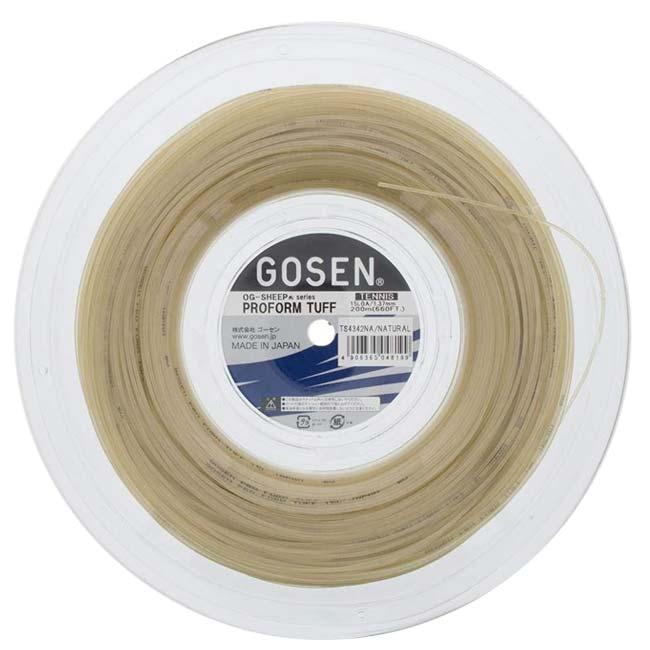ゴーセン(Gosen) OG-SHEEP(オージーシープ) PROFORM TUFF(プロフォーム タフ) 16GA(1.29mm) 200Mロール 硬式テニス モノフィラメントガット TS4352(20y8m) | GOSEN | 03