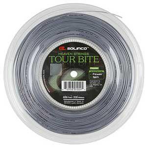 ソリンコ ツアーバイト(1.05／1.10／1.15／1.20／1.25／1.30／1.35mm) 200Mロール 硬式テニス ポリエステル ガットSolinco Tour Bite 1920028｜amuse37