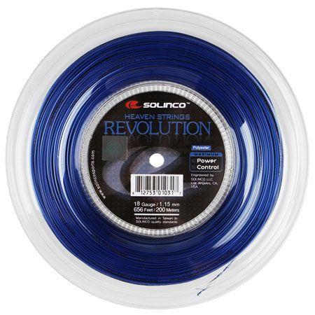 ソリンコ レボリューション(1.15／1.20／1.25／1.30mm) 200Mロール 硬式テニスガット ポリエステルガット Solinco Revolution 1920032 | 