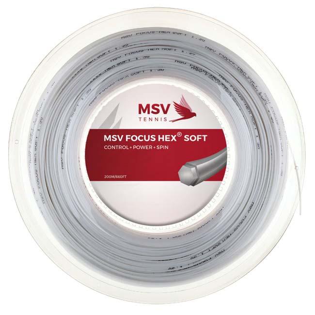 MSV  Focus HEX Soft フォーカスヘックス ソフト (1.15／1.20／1.25／1.30mm) 200Mロール 硬式テニス ポリエステル ガット(15y2m) |  | 04