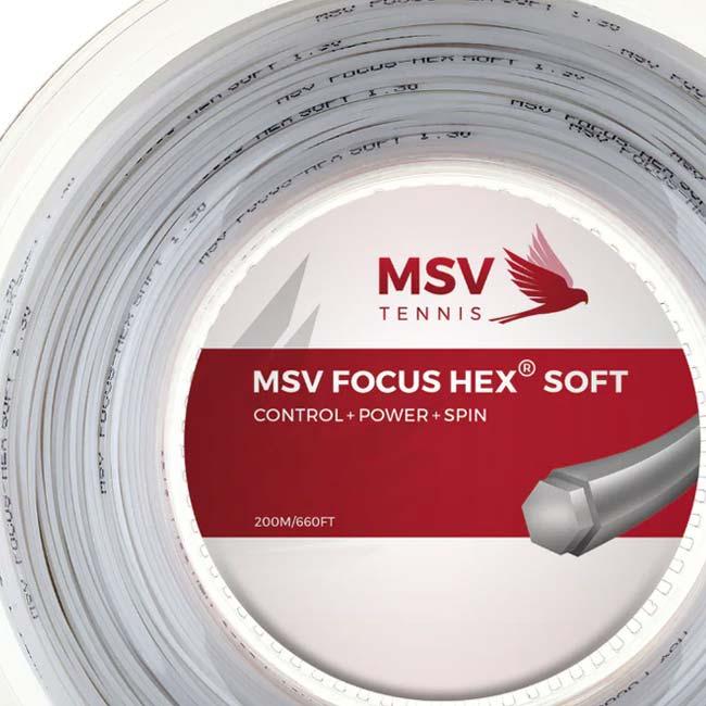 MSV  Focus HEX Soft フォーカスヘックス ソフト (1.15／1.20／1.25／1.30mm) 200Mロール 硬式テニス ポリエステル ガット(15y2m) |  | 05