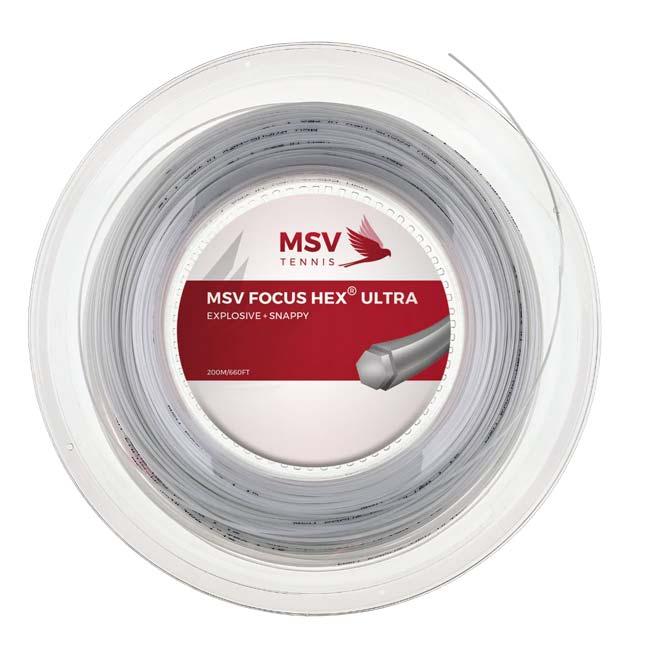 MSV Focus HEX ULTRA  フォーカスヘックス ウルトラ (1.10／1.15／1.20／1.25／1.30mm) 200Mロール 硬式テニスガット ポリエステルガット(16y4m) |  | 02