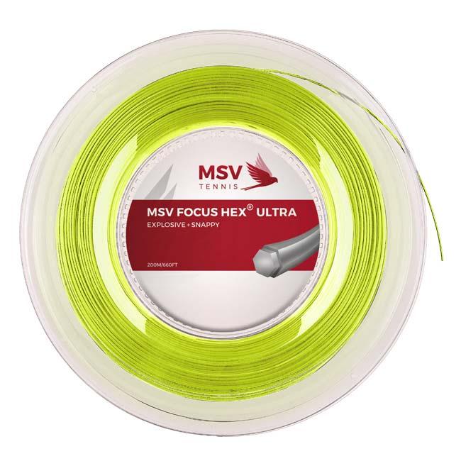 MSV Focus HEX ULTRA  フォーカスヘックス ウルトラ (1.10／1.15／1.20／1.25／1.30mm) 200Mロール 硬式テニスガット ポリエステルガット(16y4m) |  | 06
