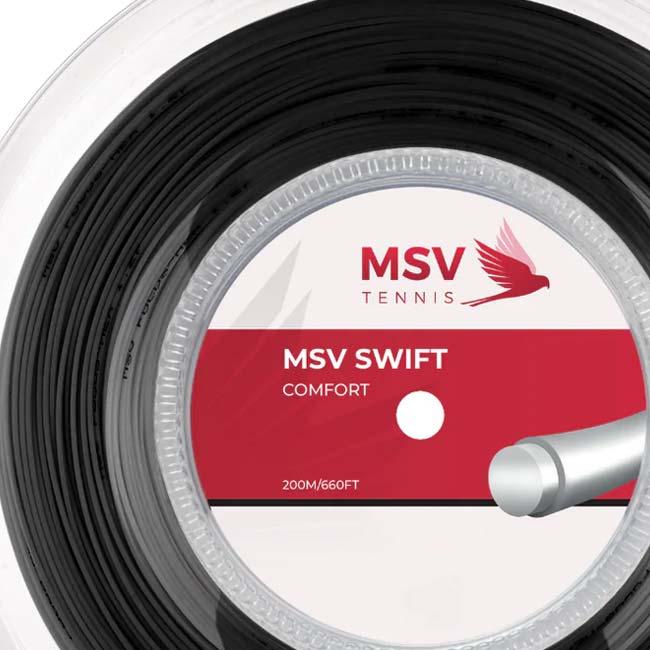 MSV(エムエスブイ) SWIFT スイフト 1.25／1.30mm 200Mロール 硬式テニス ポリエステルガット(26y4m) |  | 05