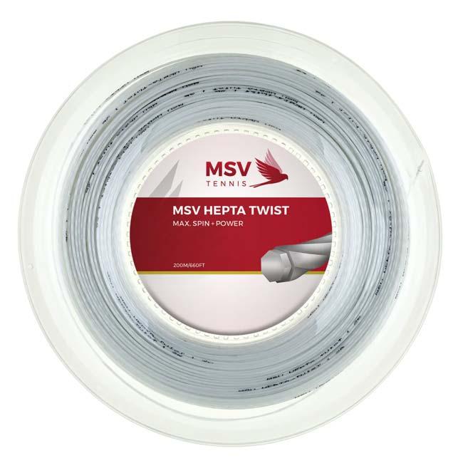 MSV(エムエスブイ) HEPTA TWIST ヘプタ ツイスト 1.15／1.20／1.25／1.30mm 200Mロール 硬式テニス ポリエステルガット(26y4m) |  | 02