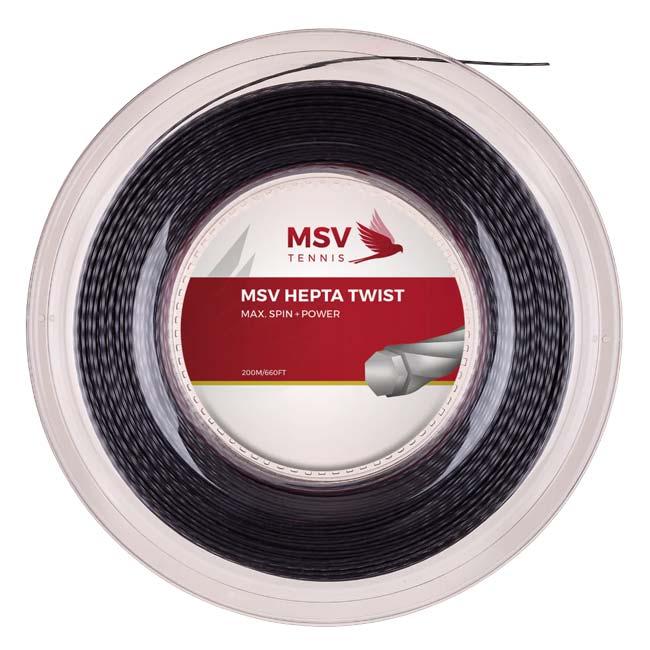MSV(エムエスブイ) HEPTA TWIST ヘプタ ツイスト 1.15／1.20／1.25／1.30mm 200Mロール 硬式テニス ポリエステルガット(26y4m) |  | 04