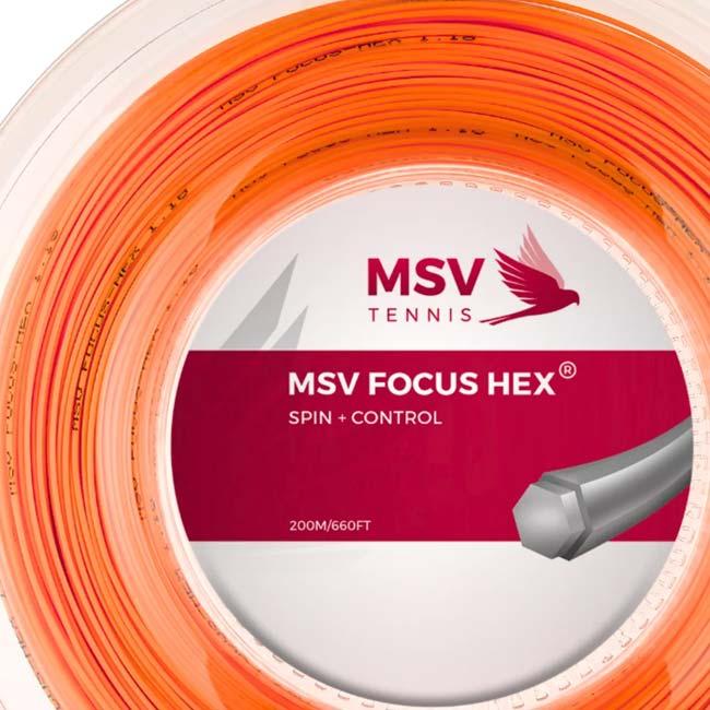 MSV(エムエスブイ) FOCUS HEX フォーカスヘックス 1.10／1.18／1.23／1.27／1.33mm 200Mロール 硬式テニス ポリエステルガット(26y4m) |  | 05