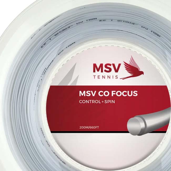 MSV(エムエスブイ) Co Focus Coフォーカス 1.18／1.23／1.27mm 200Mロール 硬式テニス ポリエステルガット(26y4m) |  | 03
