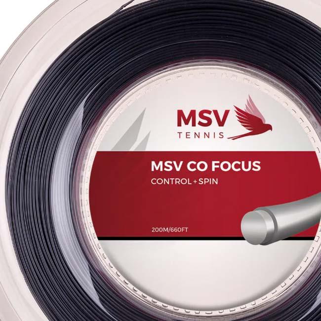MSV(エムエスブイ) Co Focus Coフォーカス 1.18／1.23／1.27mm 200Mロール 硬式テニス ポリエステルガット(26y4m) |  | 05