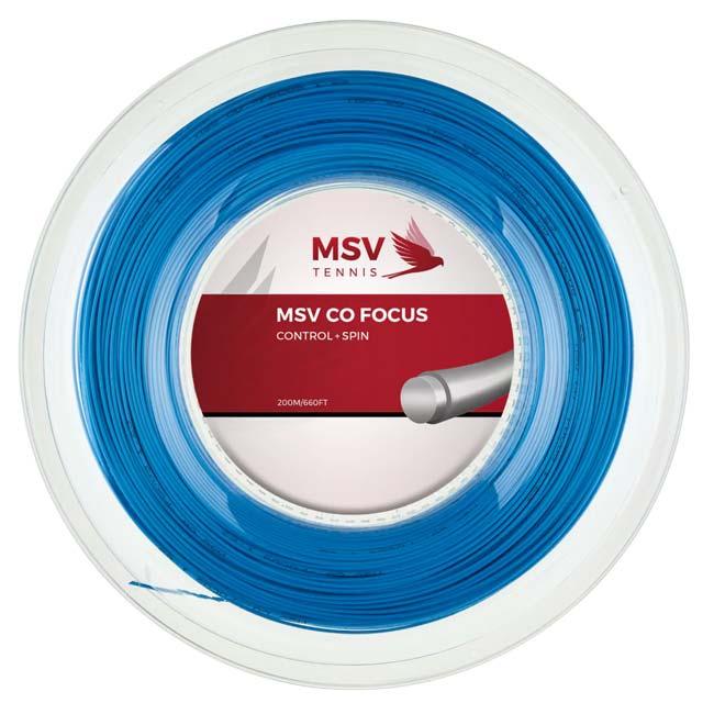 MSV(エムエスブイ) Co Focus Coフォーカス 1.18／1.23／1.27mm 200Mロール 硬式テニス ポリエステルガット(26y4m) |  | 06