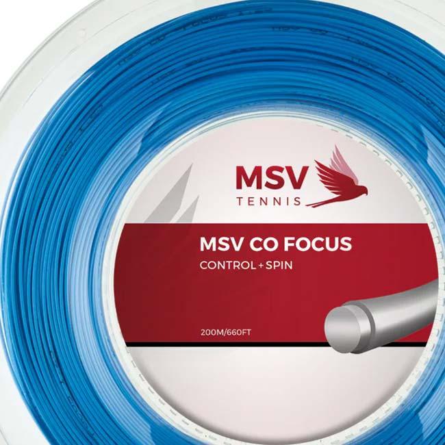 MSV(エムエスブイ) Co Focus Coフォーカス 1.18／1.23／1.27mm 200Mロール 硬式テニス ポリエステルガット(26y4m) |  | 07