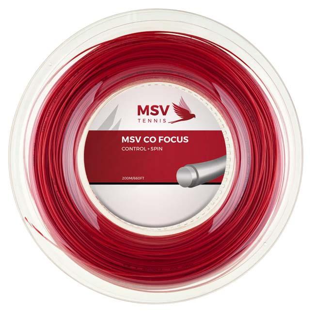 MSV(エムエスブイ) Co Focus Coフォーカス 1.18／1.23／1.27mm 200Mロール 硬式テニス ポリエステルガット(26y4m) |  | 08