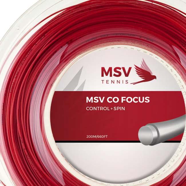 MSV(エムエスブイ) Co Focus Coフォーカス 1.18／1.23／1.27mm 200Mロール 硬式テニス ポリエステルガット(26y4m) |  | 09