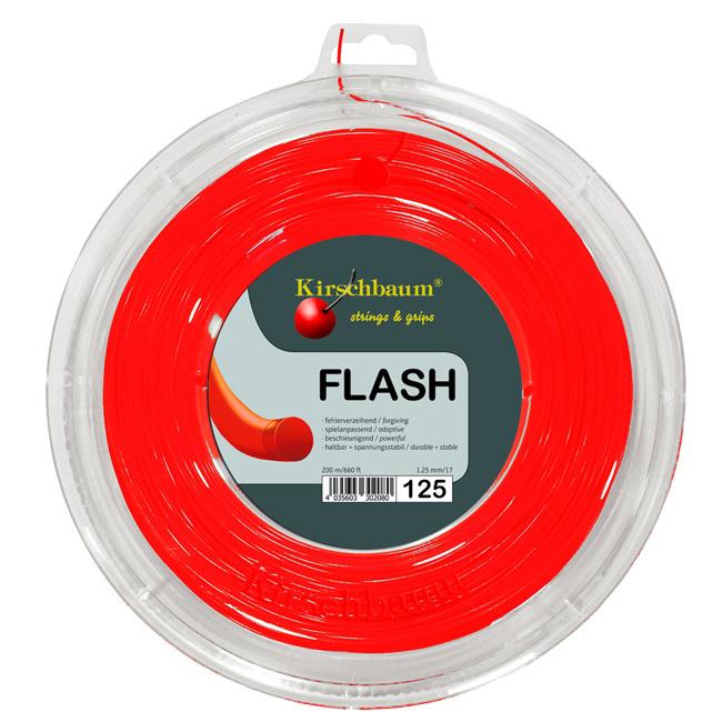 キルシュバウム(Kirschbaum) FLASH フラッシュ 17(1.25mm) 200Mロール 硬式テニス ポリエステルガット (22y1m) |  | 02