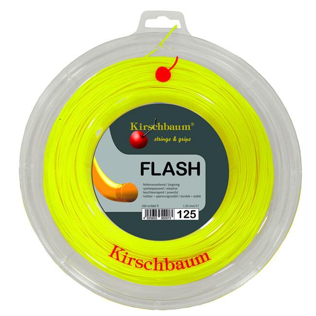 キルシュバウム(Kirschbaum) FLASH フラッシュ 17(1.25mm) 200Mロール 硬式テニス ポリエステルガット (22y1m) |  | 03