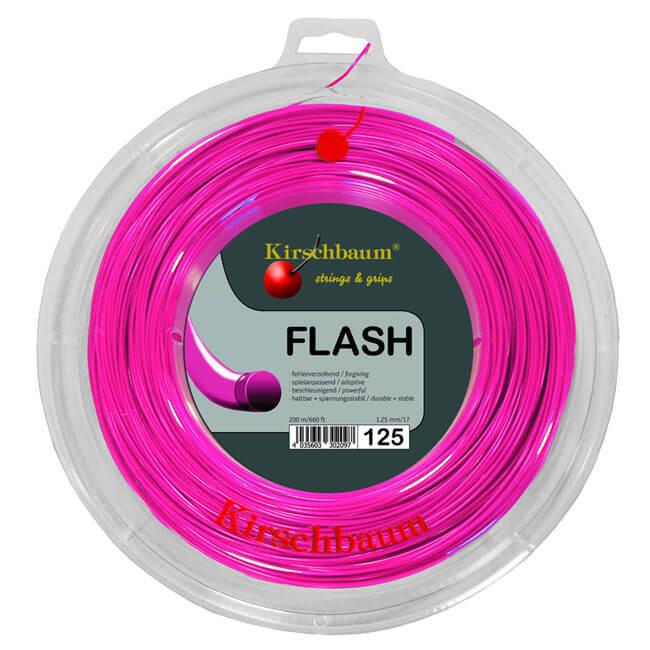 キルシュバウム(Kirschbaum) FLASH フラッシュ 17(1.25mm) 200Mロール 硬式テニス ポリエステルガット (22y1m) |  | 05