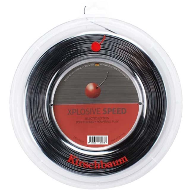 キルシュバウム(Kirschbaum) エクスプロウシブ スピード Xplosive Speed 200Mロール 1.33・1.28・1.23・1.18・1.13 硬式テニスガット ポリエステルガット | 