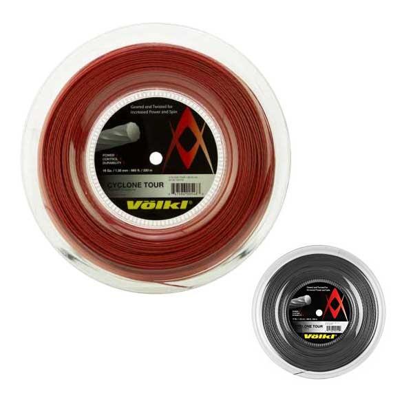 フォルクル サイクロンツアー(1.20mm／1.25mm／1.30mm) 200Mロール 硬式テニス ポリエステルガット(17y5m) | VOLKL