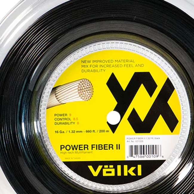 フォルクル(Volkl) POWER FIBER II パワーファイバー2 (1.25mm／1.32ｍｍ) 200Mロール 硬式テニス マルチフィラメントガット(25y3m) |  | 05