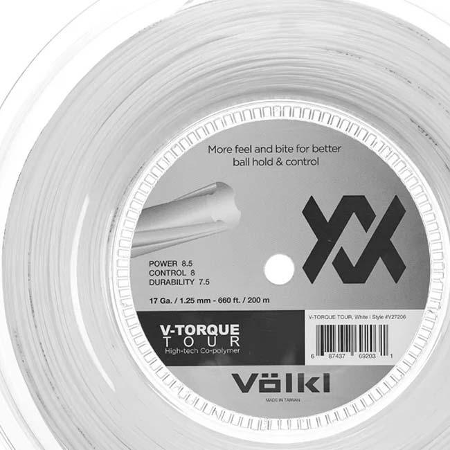 フォルクル(Volkl) V-TORQUE TOUR Vトルク ツアー (1.10mm／1.20mm／1.25mm／1.30mm) 200Mロール 硬式テニス ポリエステルガット(25y3m) |  | 01