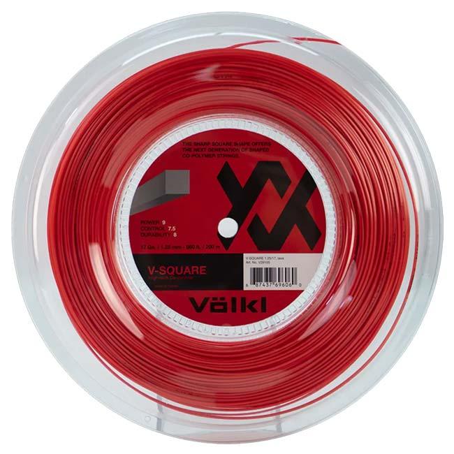 フォルクル(Volkl) Vスクェア V-Square 19(1.10mm)／18(1.20mm)／17(1.25mm)／16(1.30mm) 200Mロール 硬式テニス ポリエステルガット(19y8m) | VOLKL | 02