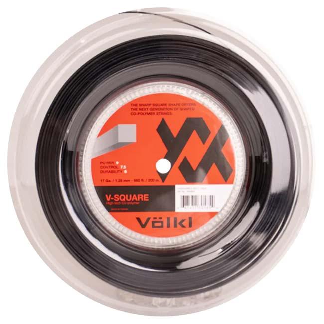 フォルクル(Volkl) Vスクェア V-Square 19(1.10mm)／18(1.20mm)／17(1.25mm)／16(1.30mm) 200Mロール 硬式テニス ポリエステルガット(19y8m) | VOLKL | 04