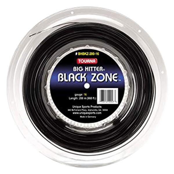 TOURNA(トーナ) ビッグヒッター ブラック ゾーン  Black Zone(1.20／1.25) 220Mロール 硬式テニス ポリエステルガット(18y11m) | 