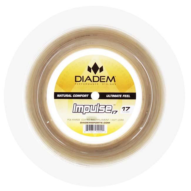 ダイアデム(DIADEM) IMPULSE インパルス 1.25mm／1.32mm 200Mロール 硬式テニス マルチフィラメントガット (24y2m) |  | 02
