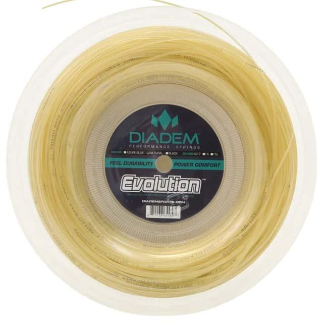 ダイアデム(DIADEM) EVOLUTION エボリューション 1.25mm／1.30mm／1.35mm 200Mロール 硬式テニス ナイロンモノフィラメントガット (24y2m) |  | 02
