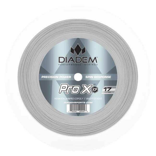 ダイアデム(DIADEM) PRO X プロエックス 1.15mm／1.20mm／1.25mm／1.30mm／1.35mm 200Mロール 硬式テニス ポリエステルガット (24y2m)｜amuse37｜03
