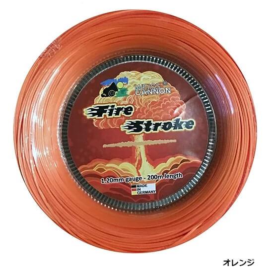 WEISS CANNON(ヴァイスカノン) ファイアーストローク 17(1.20mm) 200Mロール 硬式テニス ポリエステルガット (19y4m)ウエスキャノン |  | 02