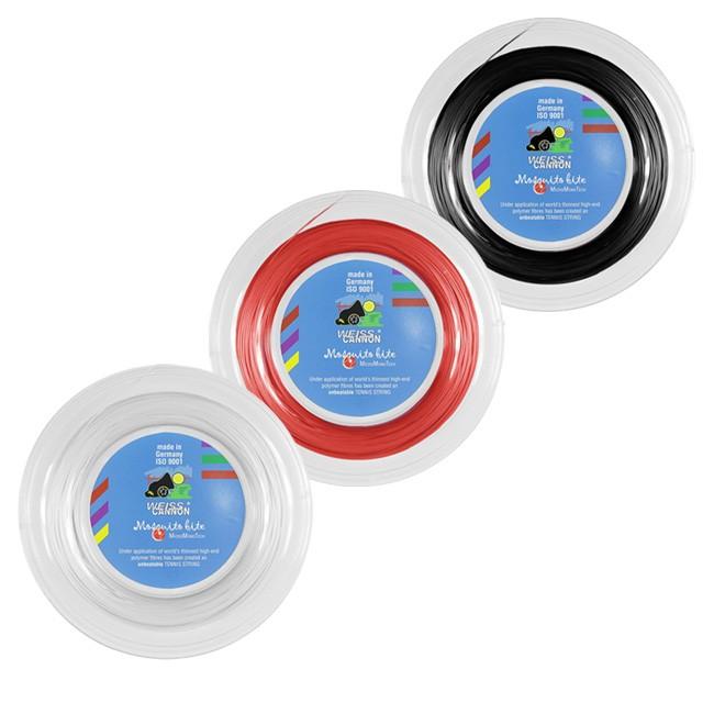 WEISS CANNON(ヴァイスカノン) モスキート バイト(1.16mm) 200Mロール 硬式テニス ポリエステルガット(18y1m)ウエスキャノン | YONEX