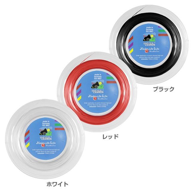 WEISS CANNON(ヴァイスカノン) モスキート バイト(1.16mm) 200Mロール 硬式テニス ポリエステルガット(18y1m)ウエスキャノン | YONEX | 01