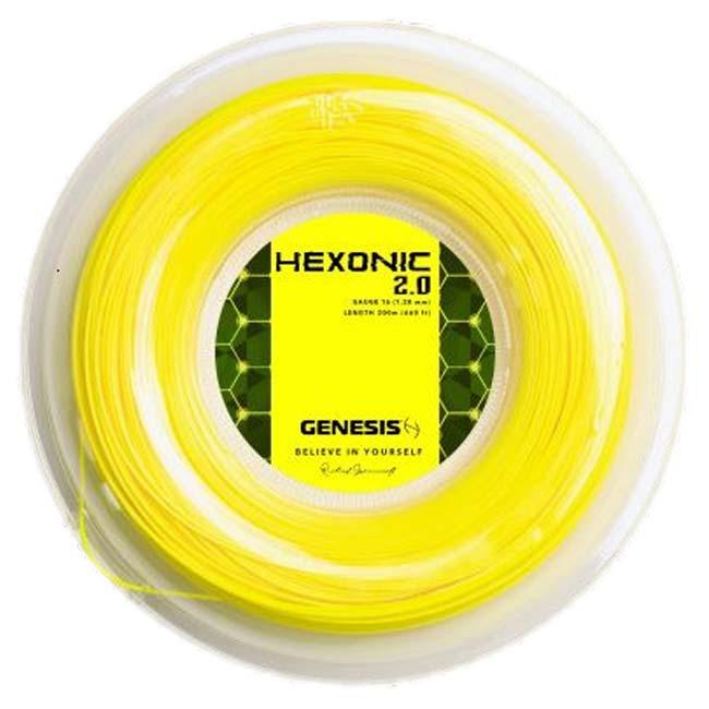ジェネシス(GENESIS) HEXONIC 2.0 ヘキソニック 2.0 (1.23mm／1.28mm) 200Ｍロール 硬式テニス ポリエステルガット GNSHX2R(24y5m) |  | 03
