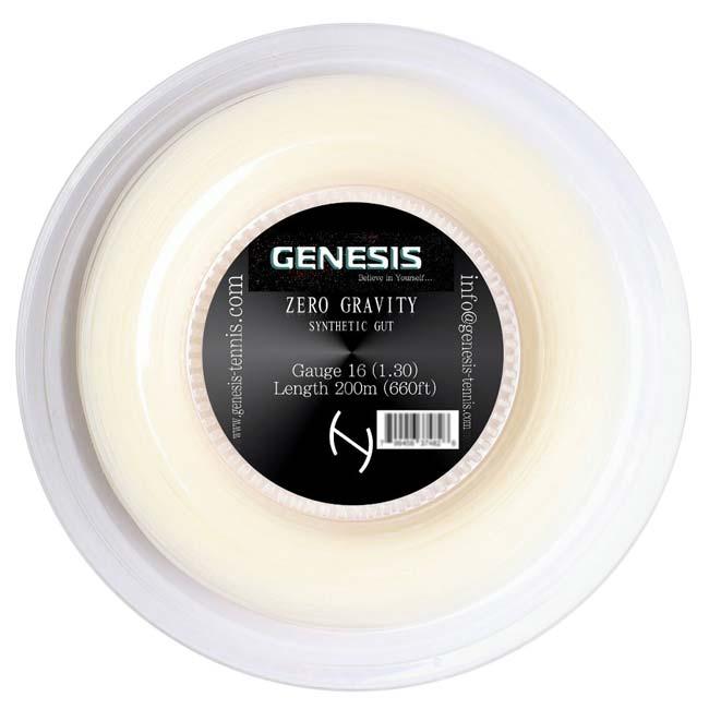 ジェネシス(GENESIS) ゼログラビティ シンセティックガット (1.25mm／1.30mm) 200Mロール 硬式テニス ナイロンモノフィラメントガット GENZGRL(24y5m) |  | 02