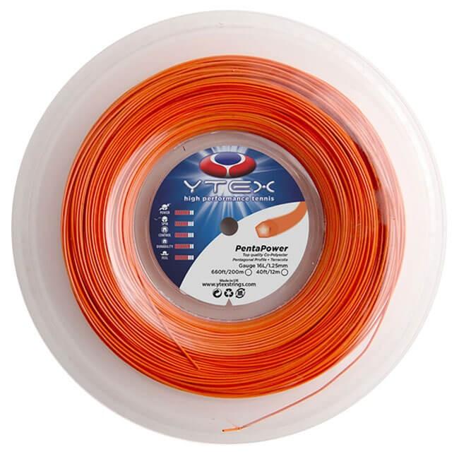 YTEX(ワイテックス) ペンタパワー 1.25mm／1.28mm 200Mロール 硬式テニスポリエステルガット (19y6m) |  | 03