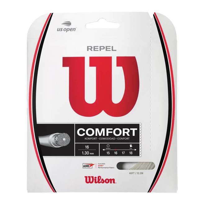 単張パッケージ品 ウィルソン(Wilson) REPEL 16 リペル16 1.30mm US OPEN 硬式テニス マルチフィラメントガット WR831240116 ナチュラル(25y7m) | Wilson