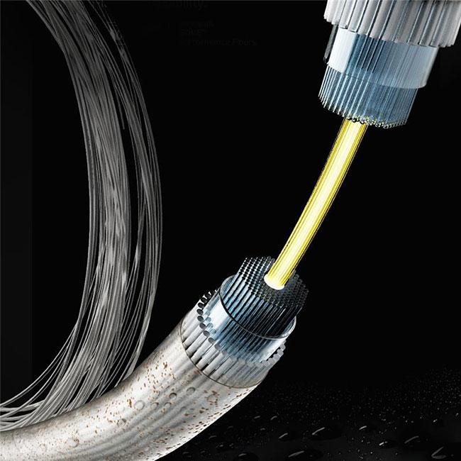 売切り終了！お試し12Mカット品 ウィルソン(Wilson) REPEL 16 リペル16 1.30mm US OPEN ナチュラル 硬式テニス マルチフィラメントガット(25y7m) | Wilson | 02