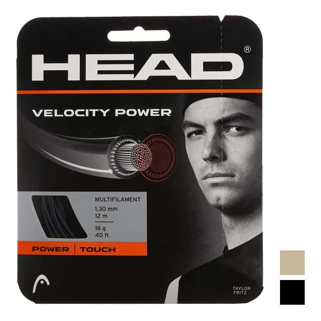 単張パッケージ品 ヘッド(HEAD) VELOCITY POWER MLT ベロシティ パワー マルチ (125／130) 硬式テニス マルチフィラメントガット 281613(24y10m) | HEAD