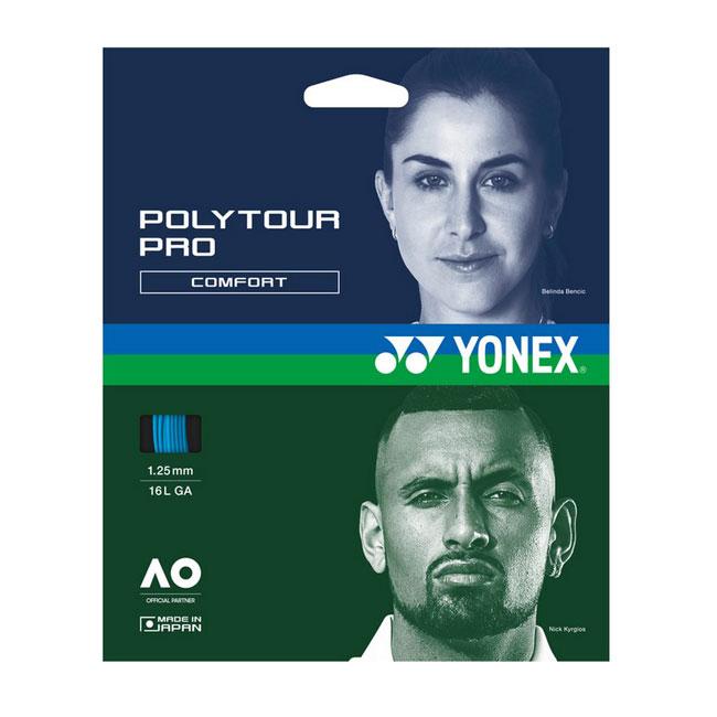 ゲージ1.20mm ヨネックス メンズ レディース ポリツアープロ120(200m) テニス アクセサリー 競技 ガット 日本製 ブルー 青 イエロー 黄色 送料無料 YONEX PTP120R2 YONEX（ヨネックス） 単張パッケージ品 ポリツアープロ(1.20mm／1.25mm
