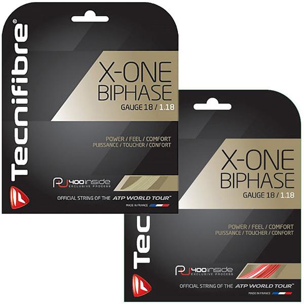 単張パッケージ品 テクニファイバー エックスワンバイフェイズ 硬式テニスマルチフィラメントガット(X-ONE BIPHASE )TFG902／TFG901／TFG900 |  | 01